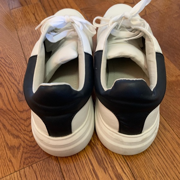 TOP MAN white Leather Sneakers. Almost new size43 - Picture 4 of 5